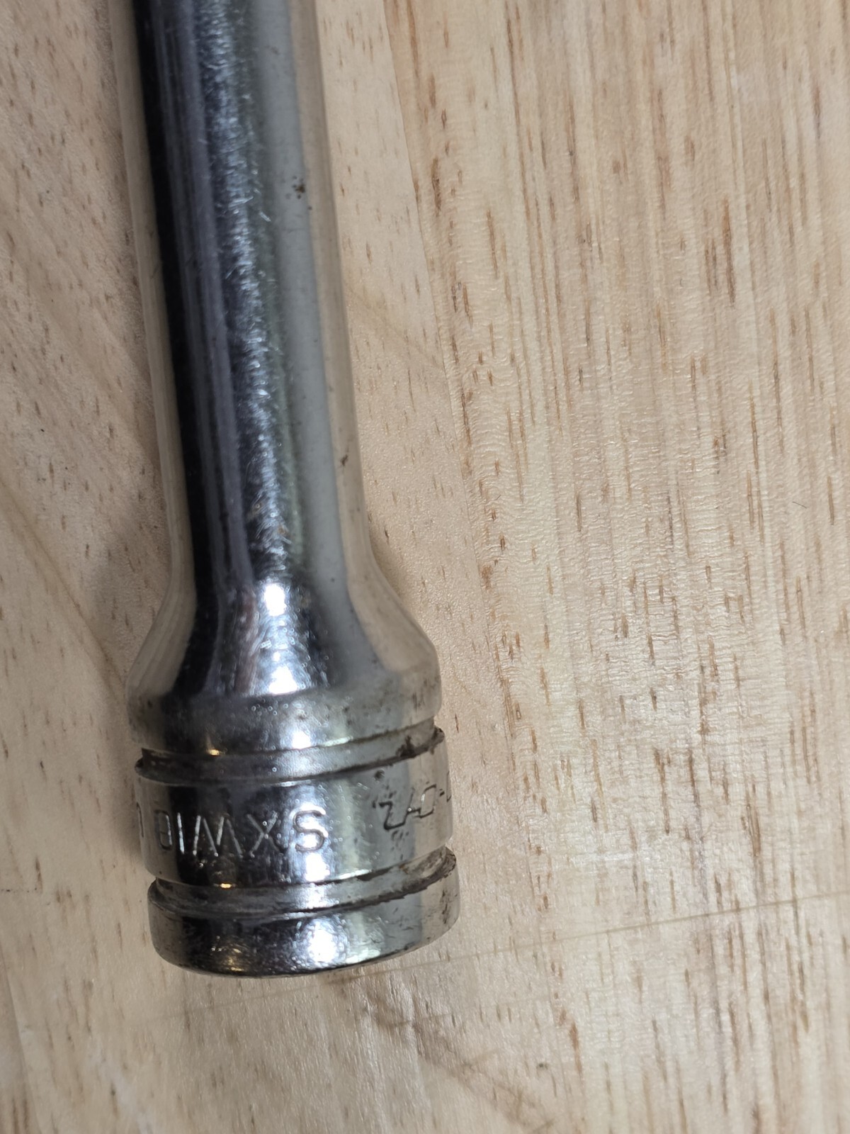 snap on tools SXW10 1/2″ drive 10″ long wobble socket extension worn