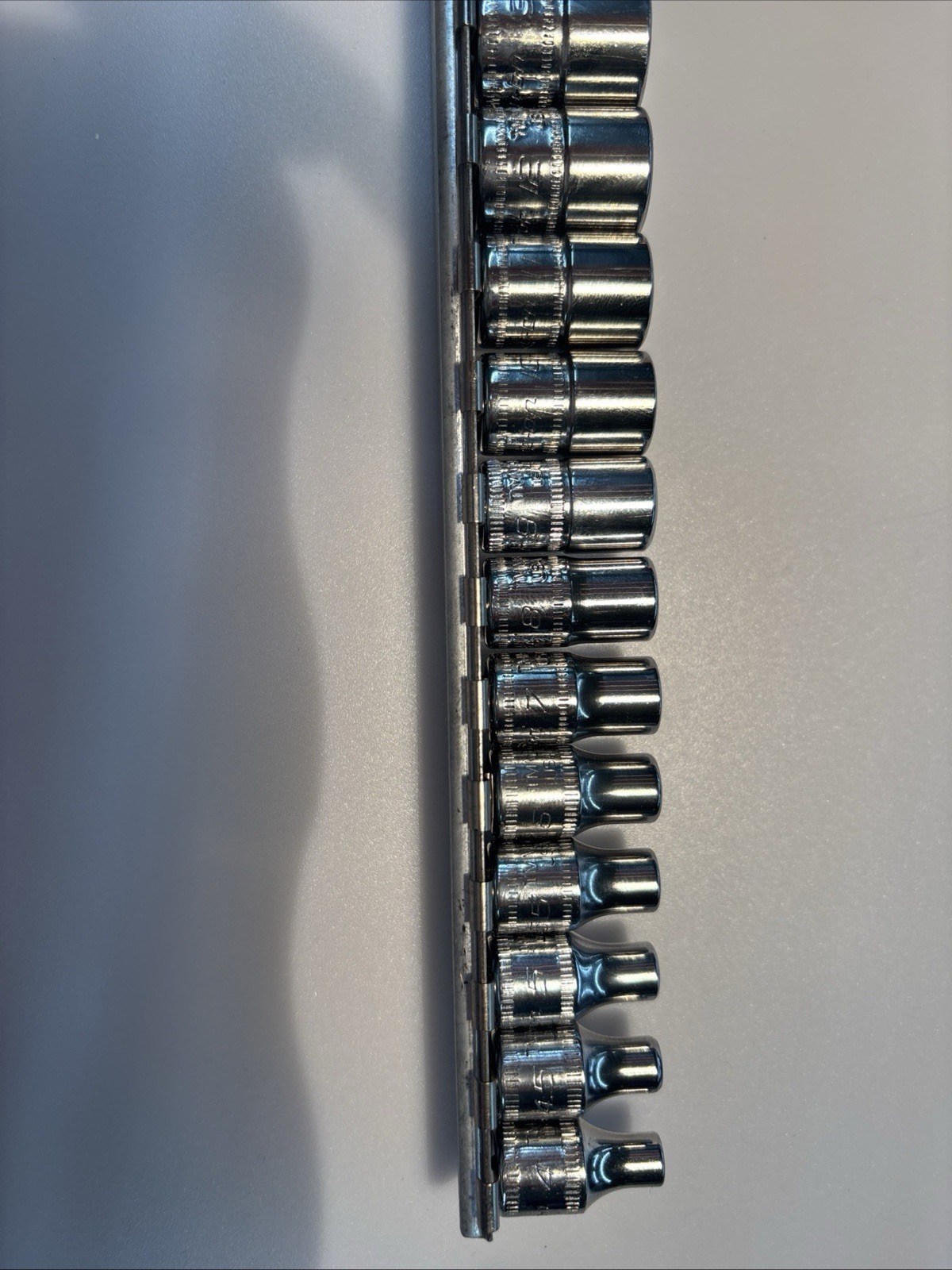 Snap On Socket Set Tmm4-tmm15 Piece 1/4 In Drive