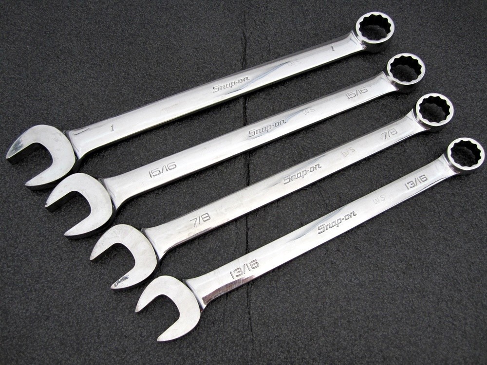 Snap-on 13/16″ 7/8″ 15/16″ 1″ SAE Combination Wrenches OEX USA