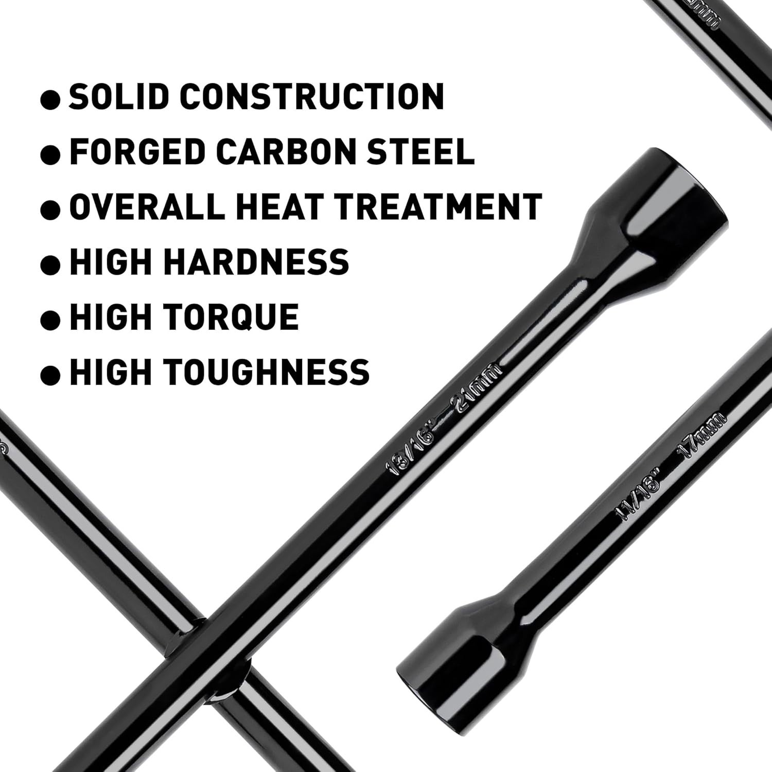 Heavy Duty 14-Inch Universal Lug Wrench – Efficient Tire Changing Tool