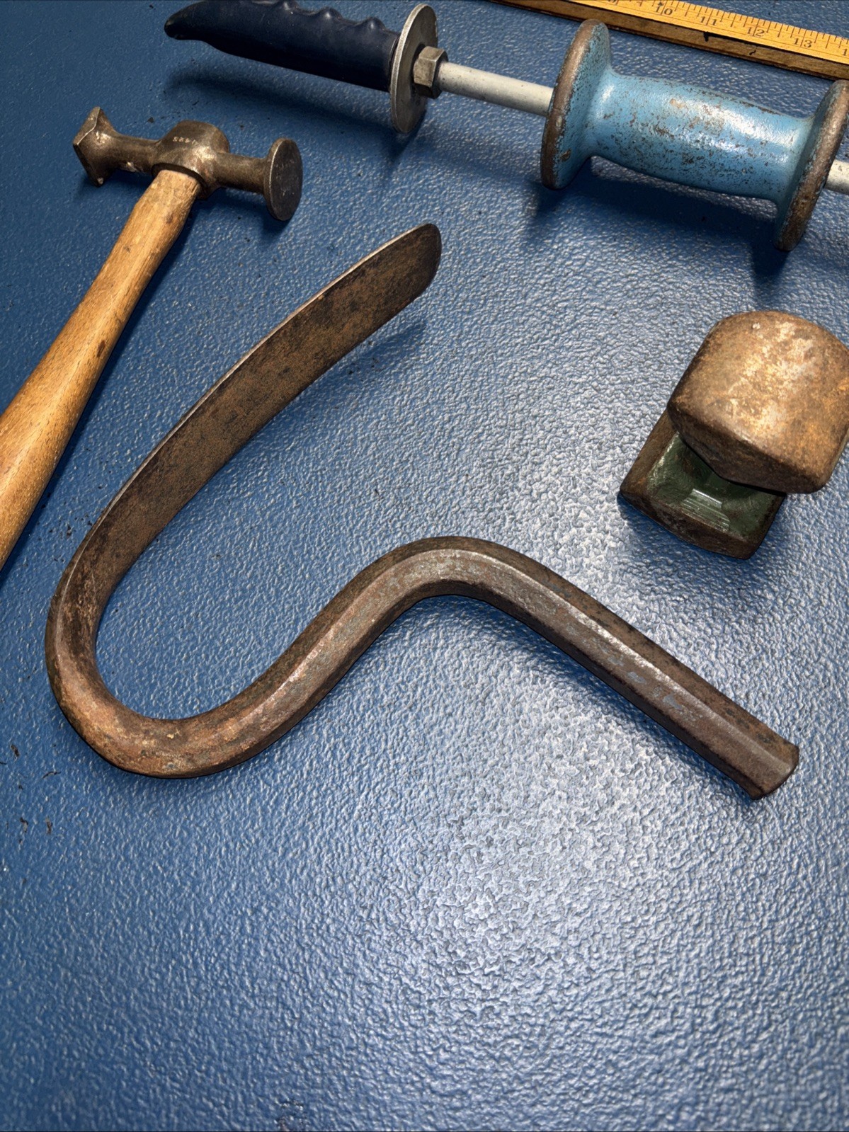 Ferguson D-1 LARGE Curved Slapping Spoon Tool AUTO BODY & Plumb Hammer & other