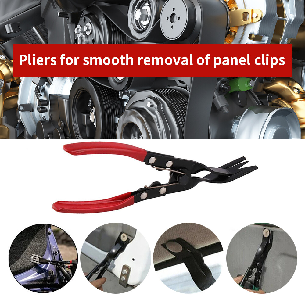 Trim Clip Removal Plier Car Tool Van Door Panel Headlight Upholstery Repair Tool