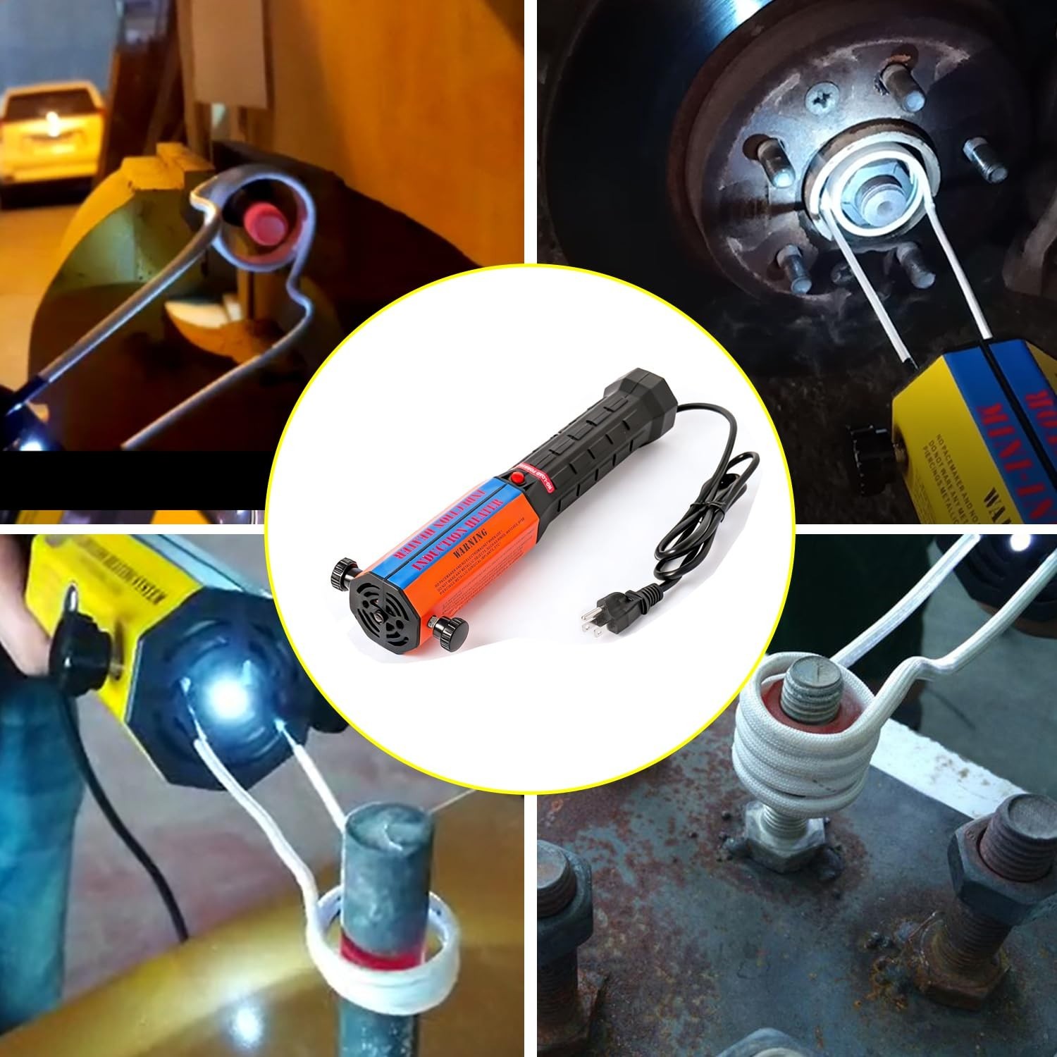Handheld Magnetic Induction Heater for Rusty Screw Removing Bolt Removal with…