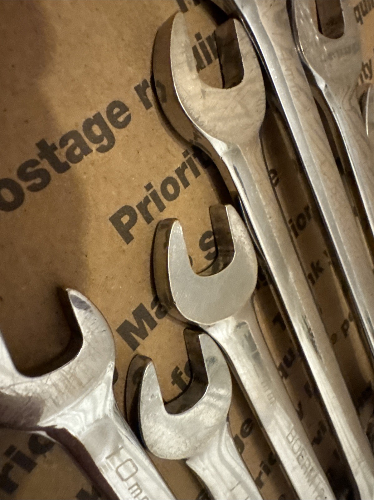 Blue Point 12 Pc Metric Reversible Ratcheting Wrench Set 8-19mm BOERM712