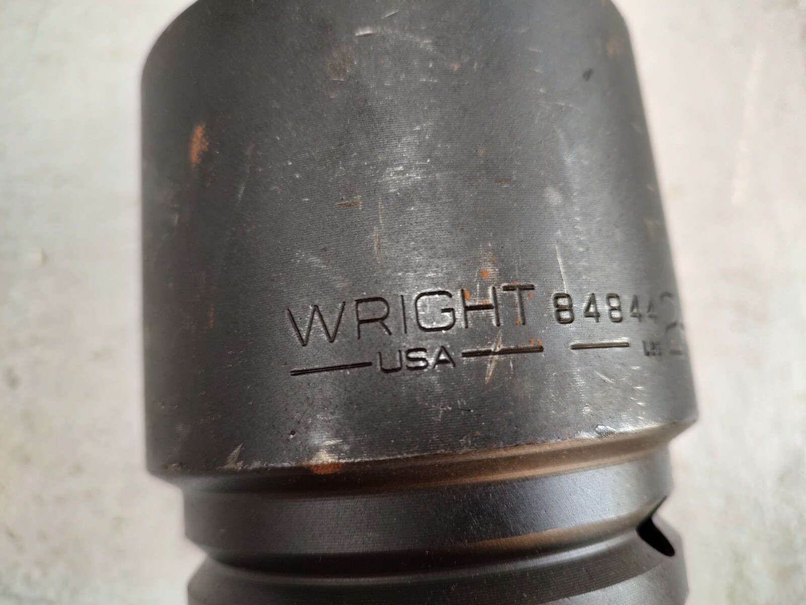 Wright Tool 84844 1-1/2 Drive 2-3/4-Inch 6Pt. Standard Impact Socket