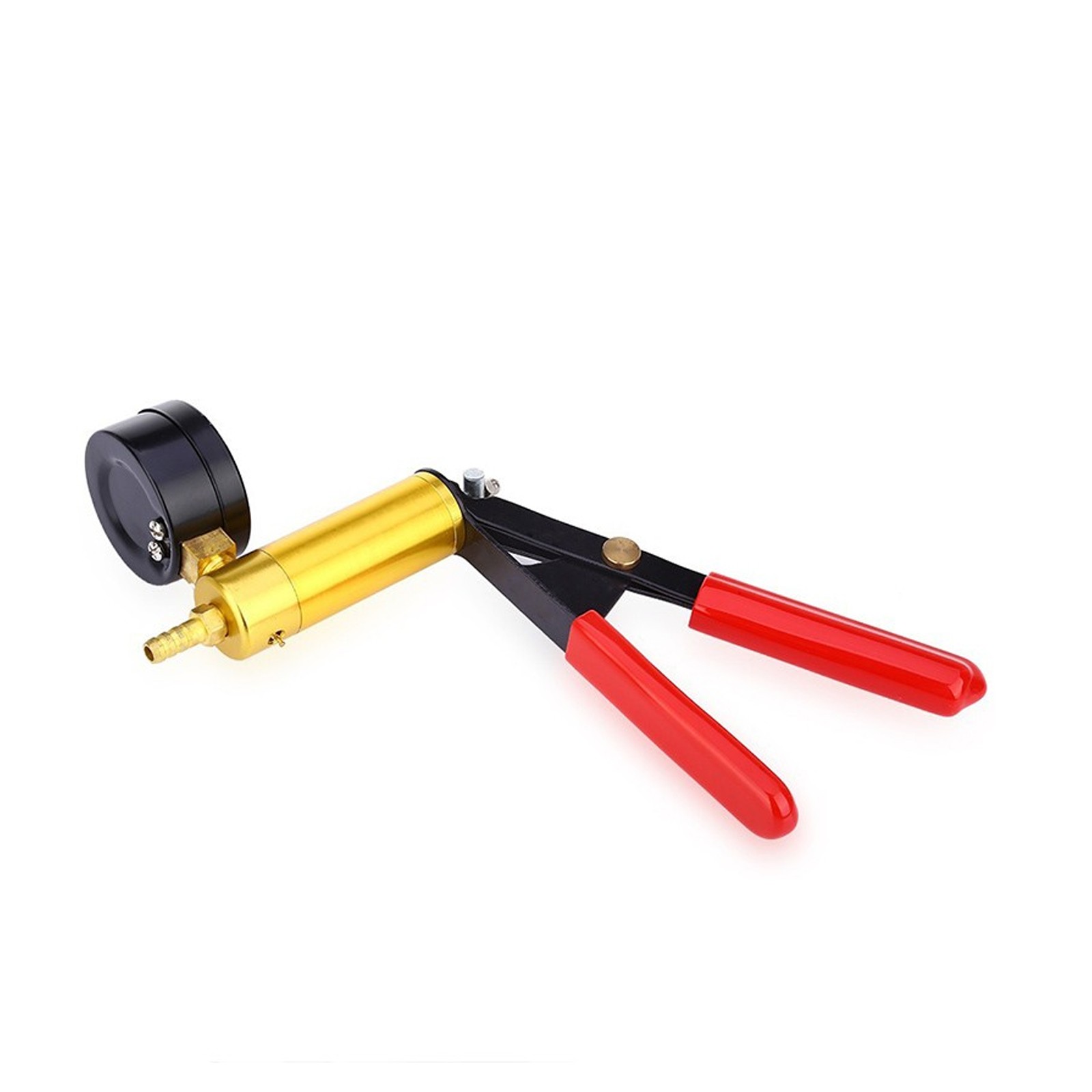 Hand Held Vacuum Pressure Pump Tester Set 0-30inHg Brake Fluid Bleeding Kit
