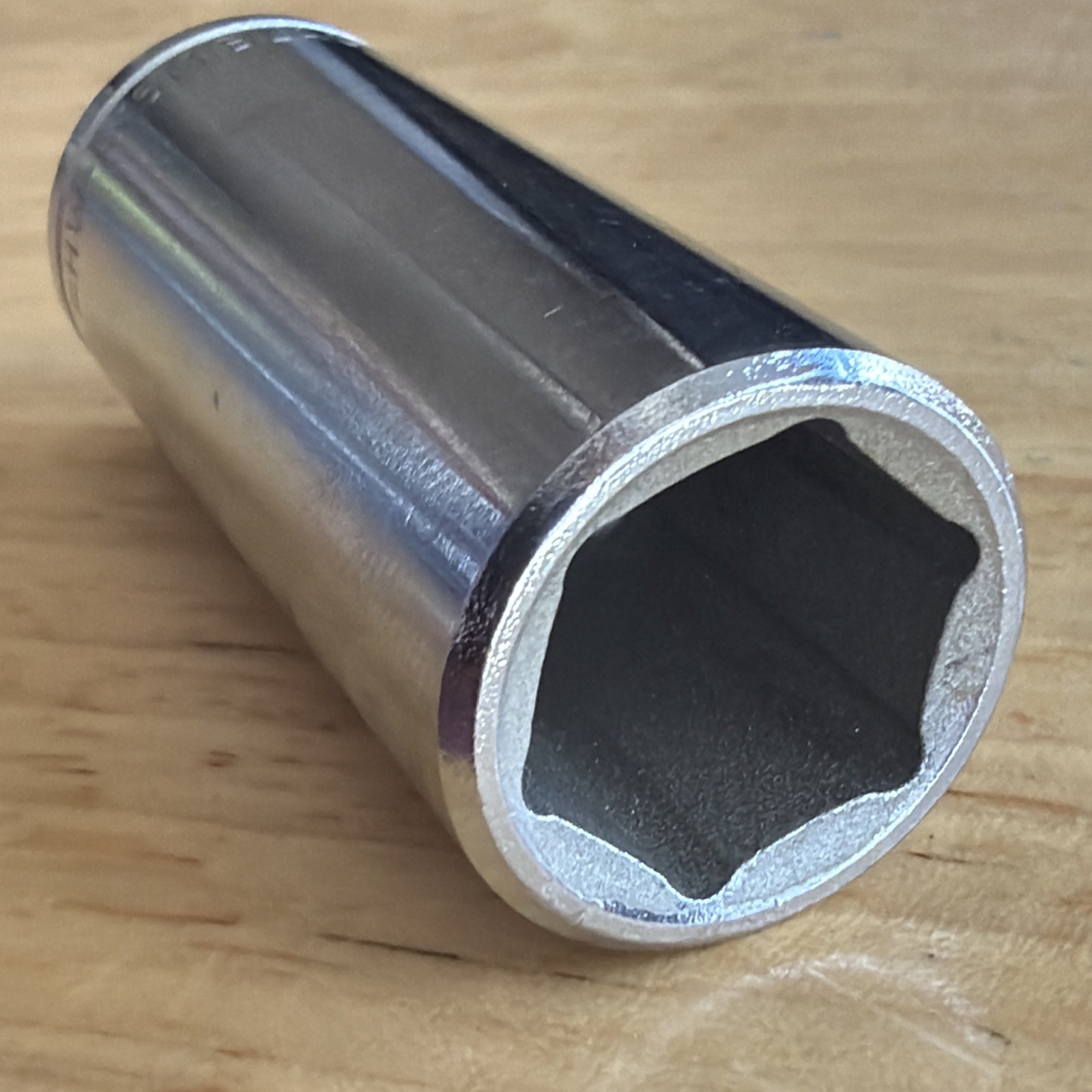 Blackhawk Tools 15mm Deep Socket 3/8″ Drive 6 Point HW-1515M Made in USA