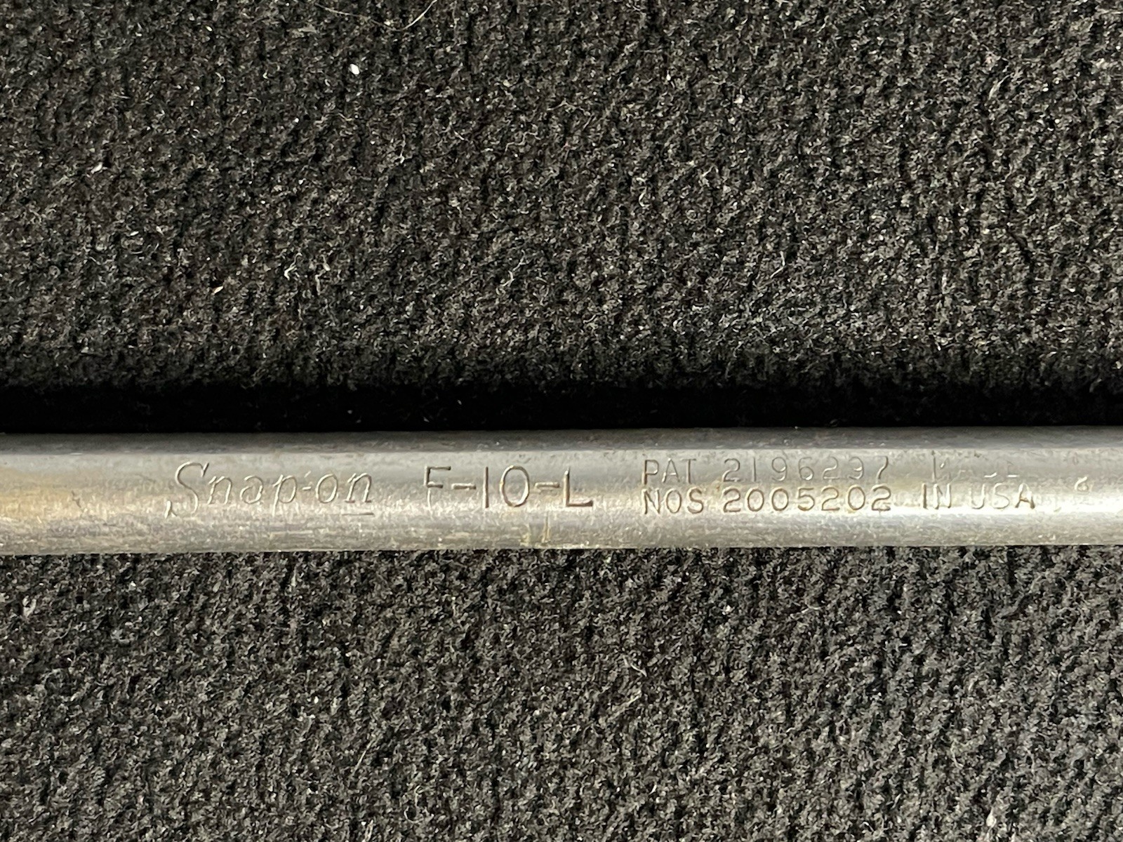 Snap-On F-10-L 3/8″ Dr. Breaker Bar 10″ Long Vintage Made In USA