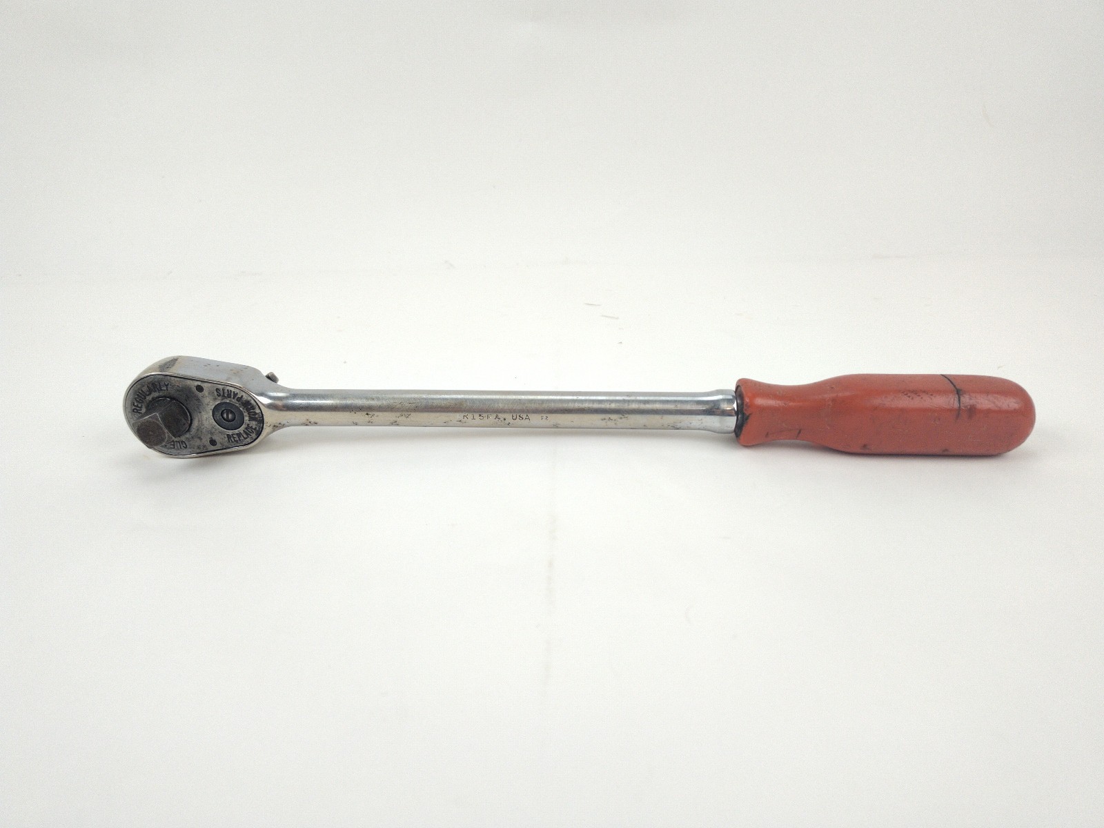 MAC Tools VR15PA 1/2″ Drive Ratchet – Red Handle – USA Made – Good Condition