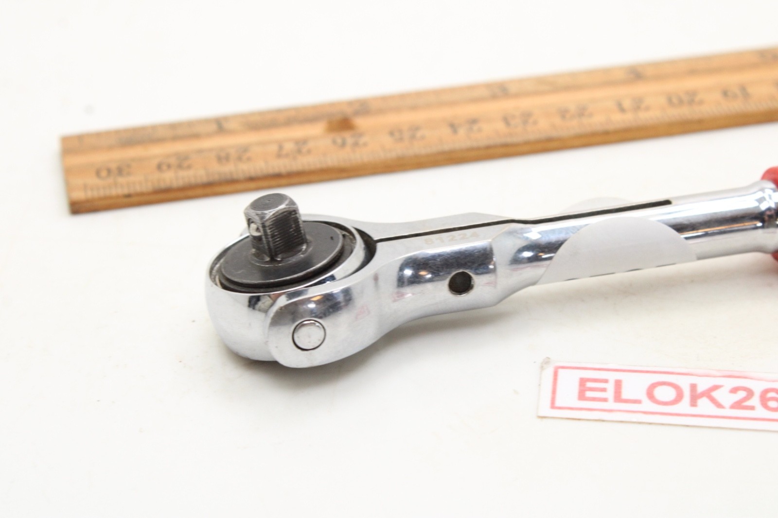 GearWrench 81224 1/4″ Drive Roto Swivel Head Ratchet Cushion Grip