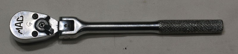 Mac Tools MR5F: 1/4″ Drive, Flex Head Ratchet