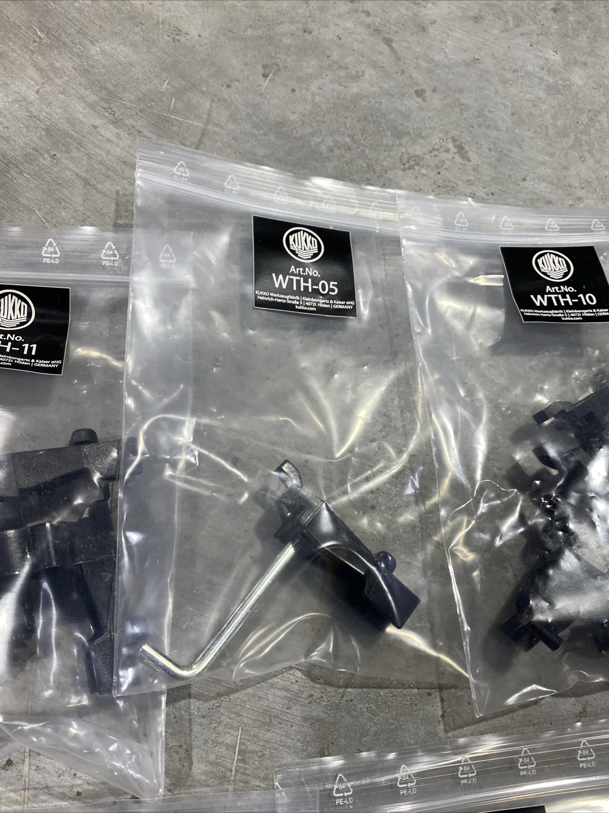 KUKKO Tool Hook Holder / Brackets New Set