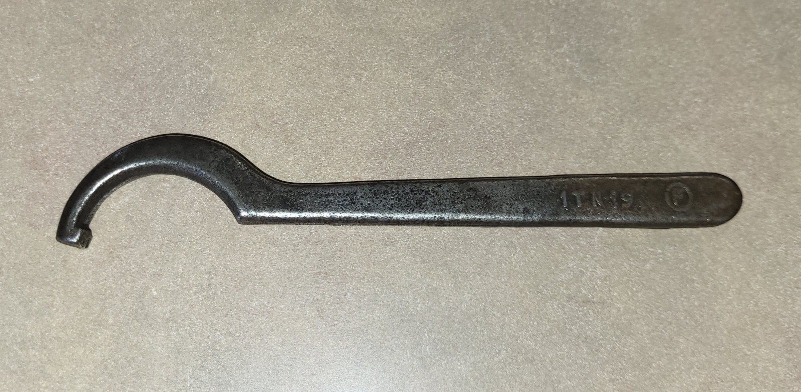 Vintage Hook Spanner Wrench 1TN19 – USA