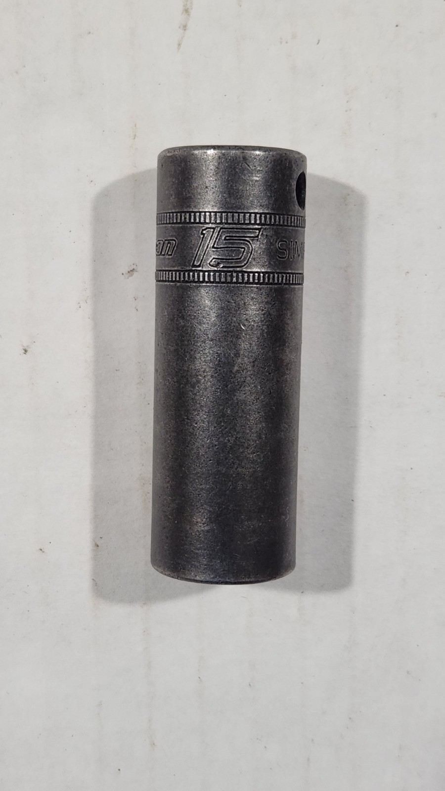 Snap-on Tools USA 3/8″ Drive 6pt 15mm Metric Deep Impact Socket SIMFM15