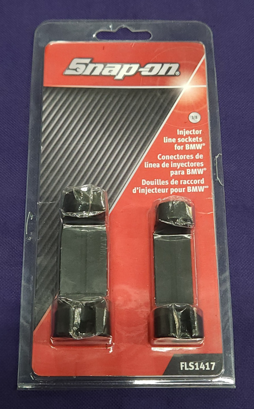 NICE! Snap-On FLS1417 3/8″ Injector Line Sockets for BMW