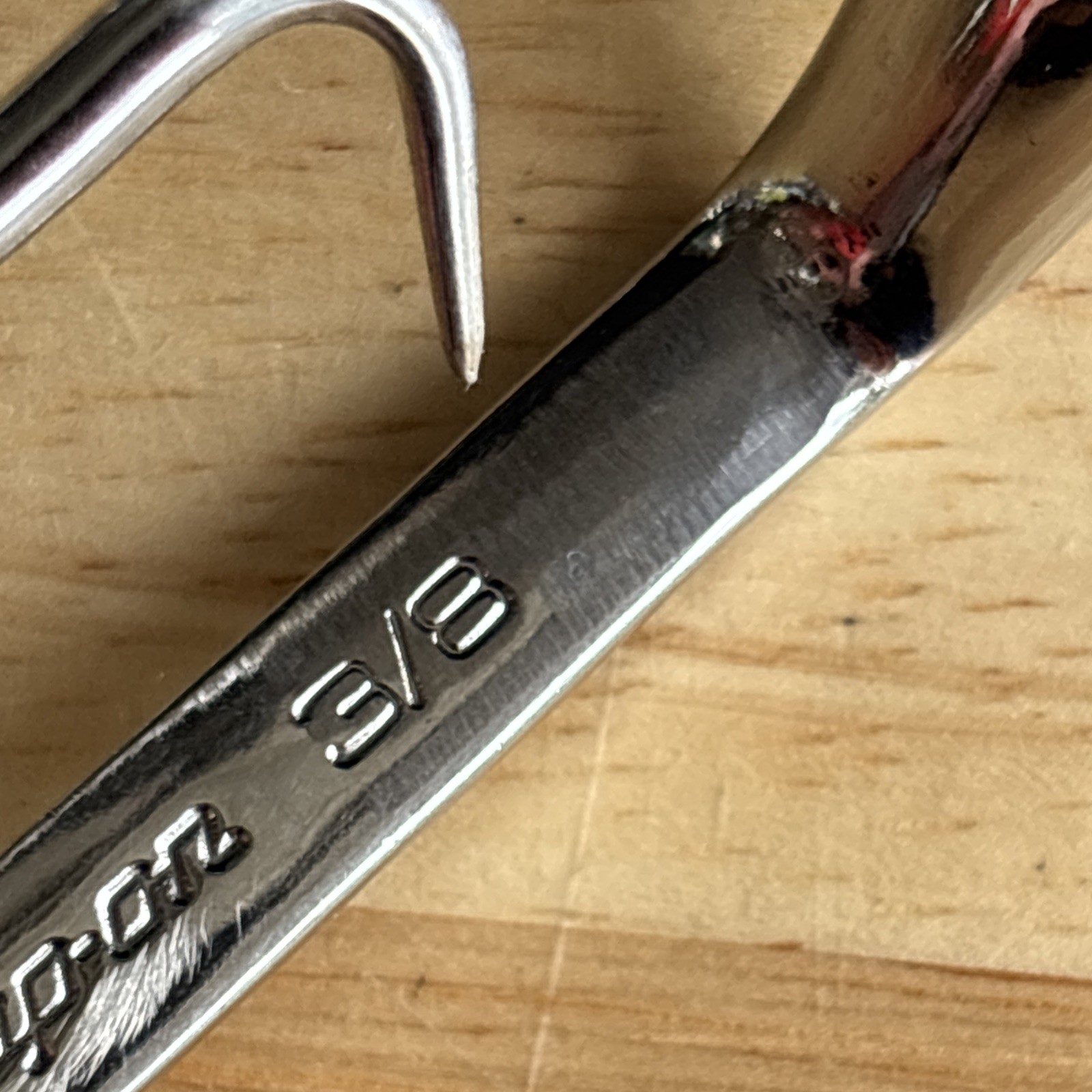 Snap On 5/16″ x 3/8″ Short Box End Wrench Deep 60 Degree Offset XSO1012 READ!