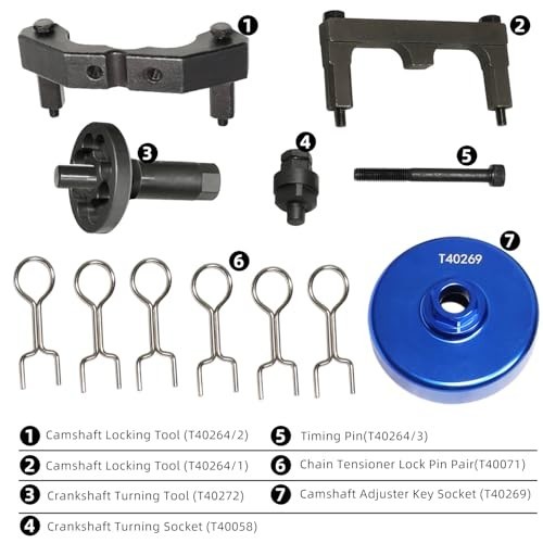 Camshaft Timing Tool for Audi 4.0L TFSI A6 A7 A8 – Replace T40272 T40269 T40246