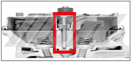 JTC-6742 INJECTOR THREAD REPAIR SET Damaged thread is reworked to M8 x 1.0