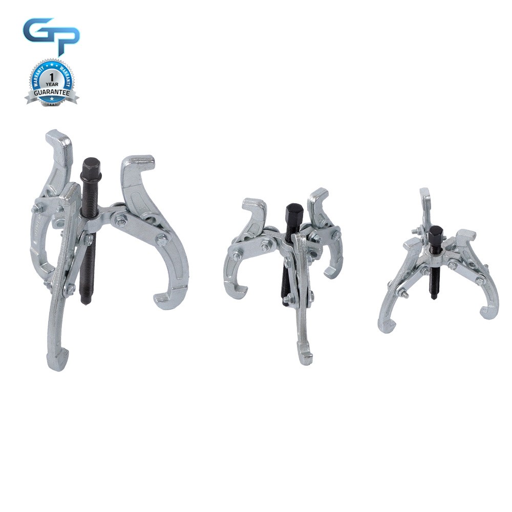 3 Pcs 3″4″6″ Three Jaw Gear Puller Set Bearing Puller Auto Mechanic Gear Pulley