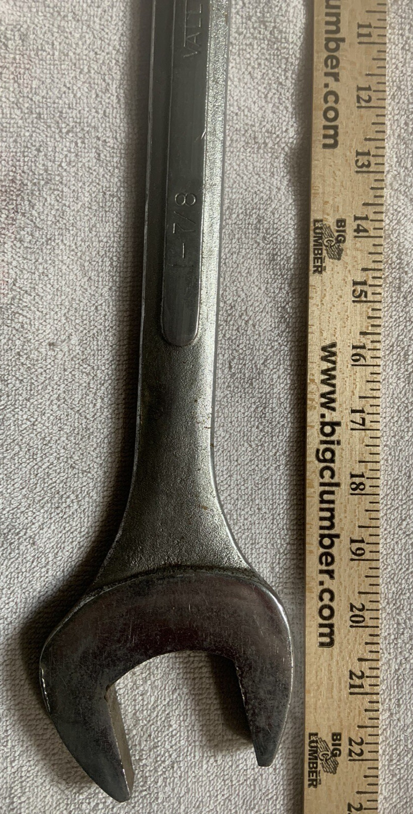 Valley 1-7/8” 12-Point Combination Wrench USA 22 1/2” Long