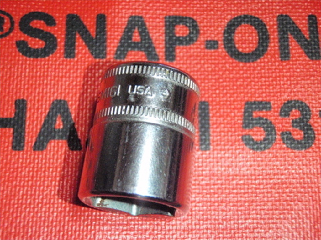 Snap-on FSM161 3/8″ Drive Metric 6-Point 16 mm Shallow Socket 28.6 mm Length