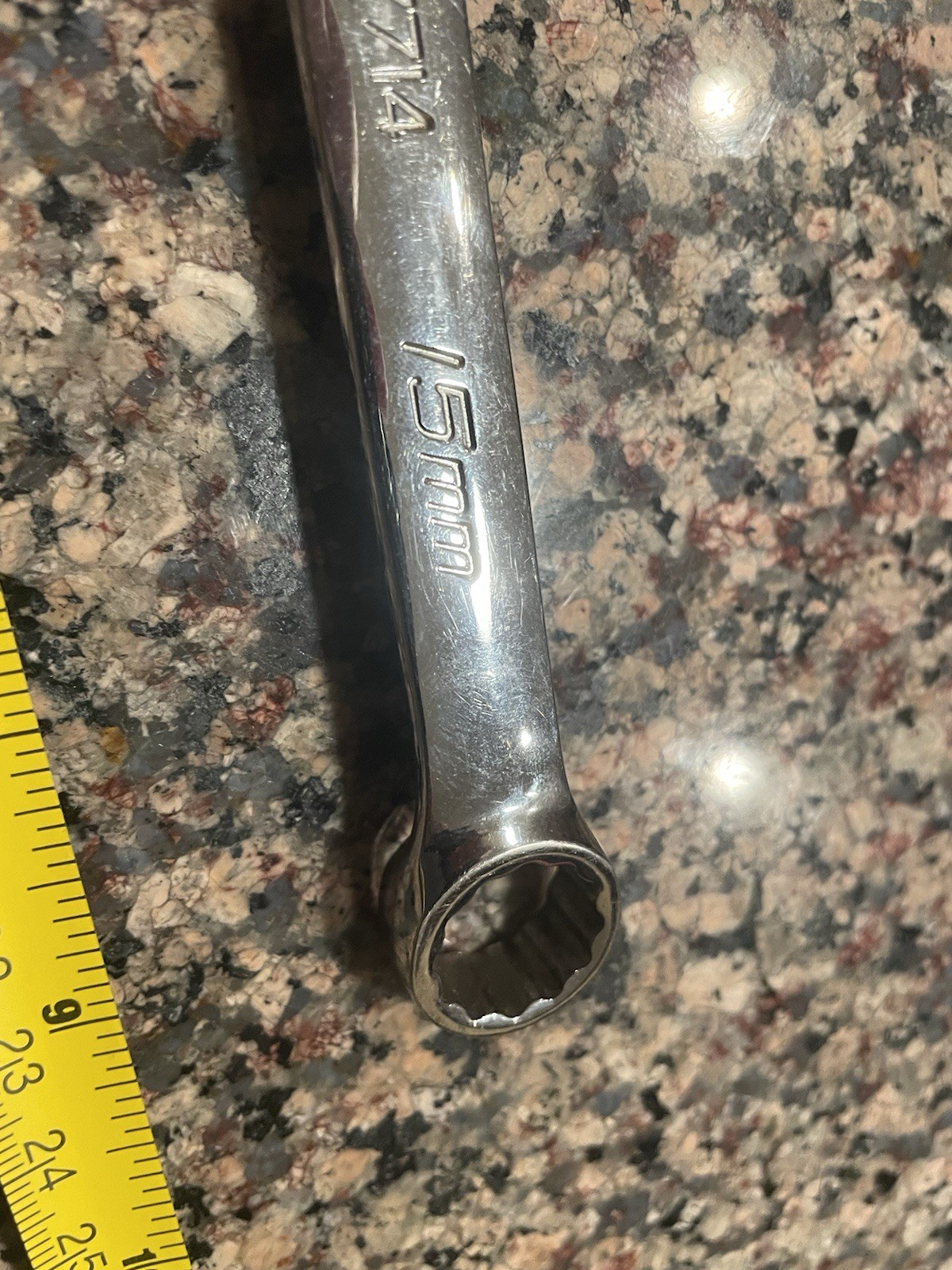 Snap-On Tools 15mm Metric Flank Driver Combination Wrench, SOEXM15