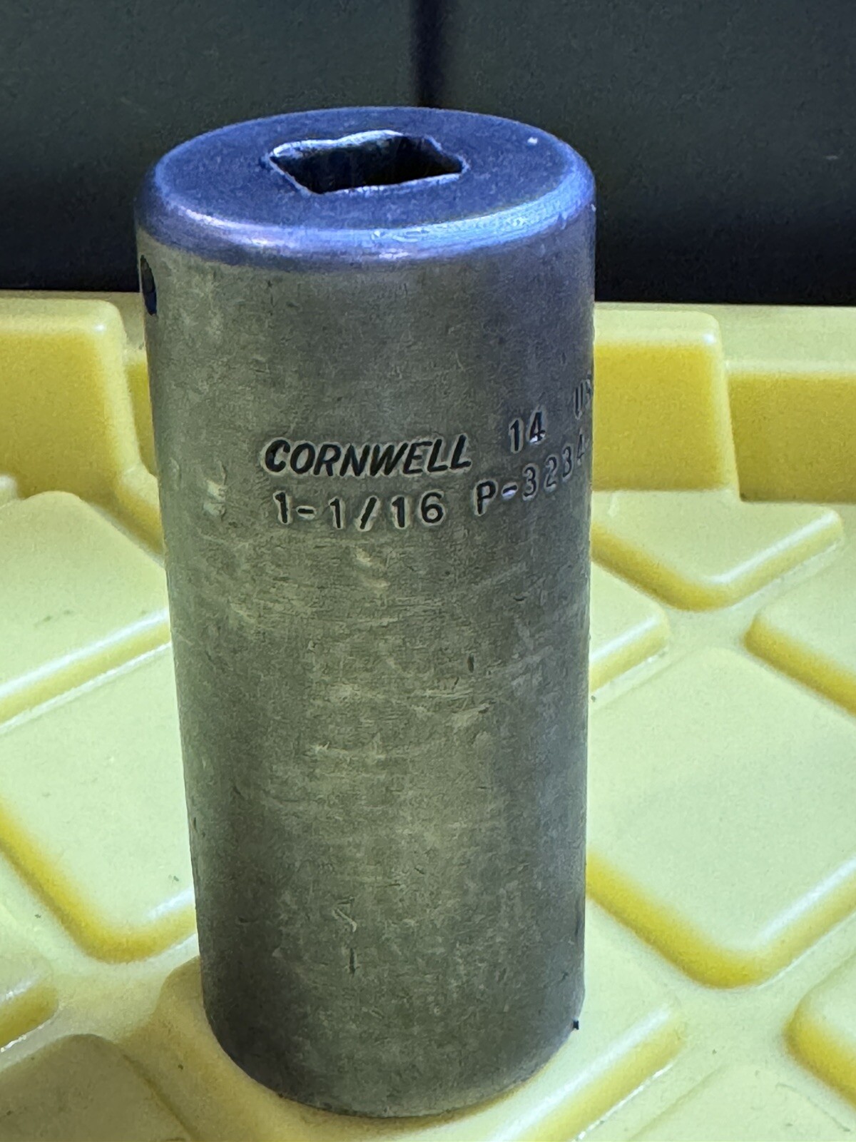 Cornwell Tools USA P3234L 1-1/16″ SAE Deep Impact Socket 1/2″ Drive 6 Point
