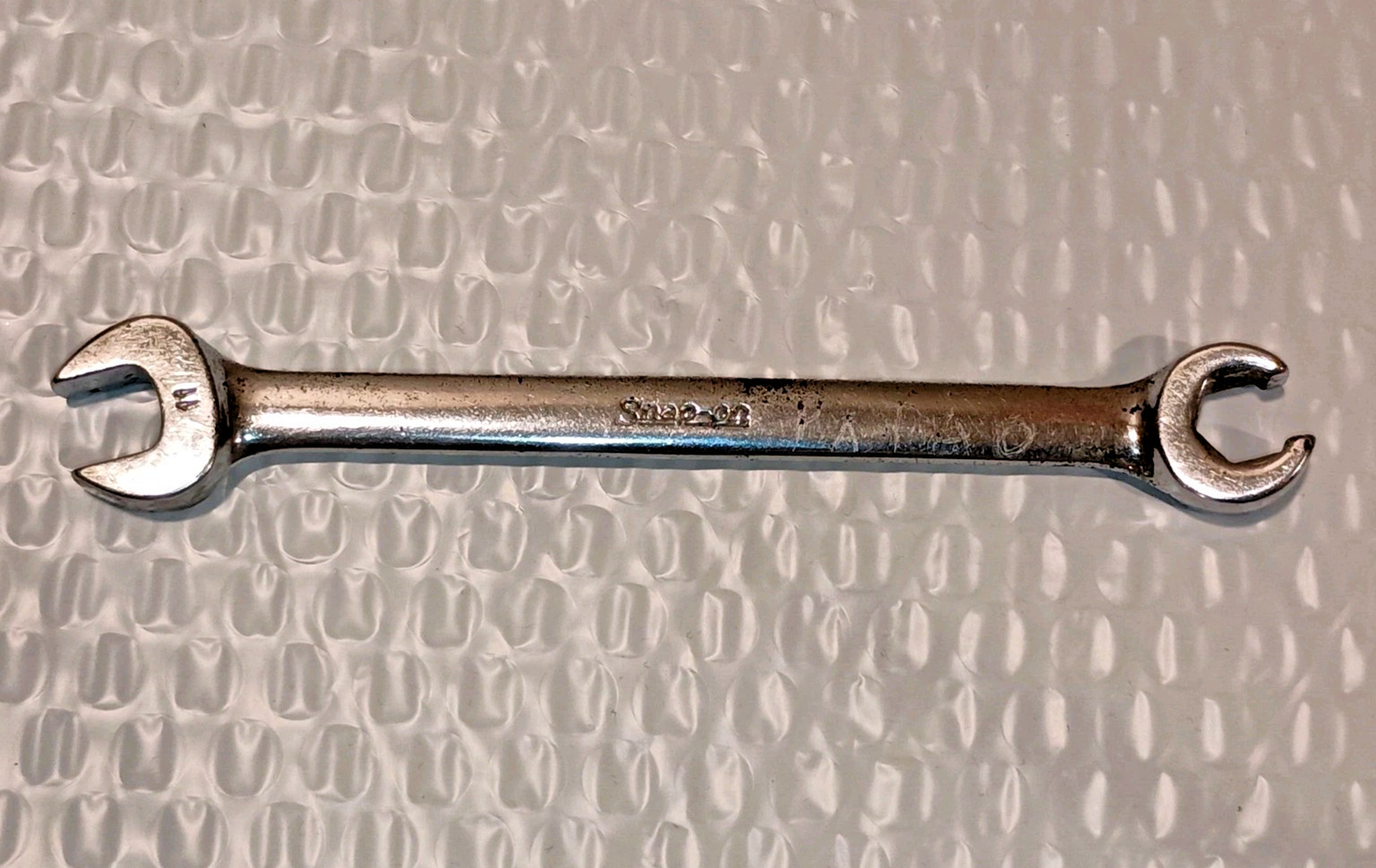 SNAP ON RXSM11, 11MM WRENCH, COMBO FLARE-NUT/LINE/OPEN-END, 6.25″ LONG.