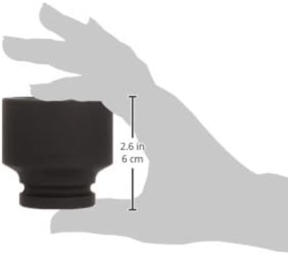 CR-MO Steel 3/4 in. Drive 1-3/4 in. Deep Impact Socket – High-Torque Performance