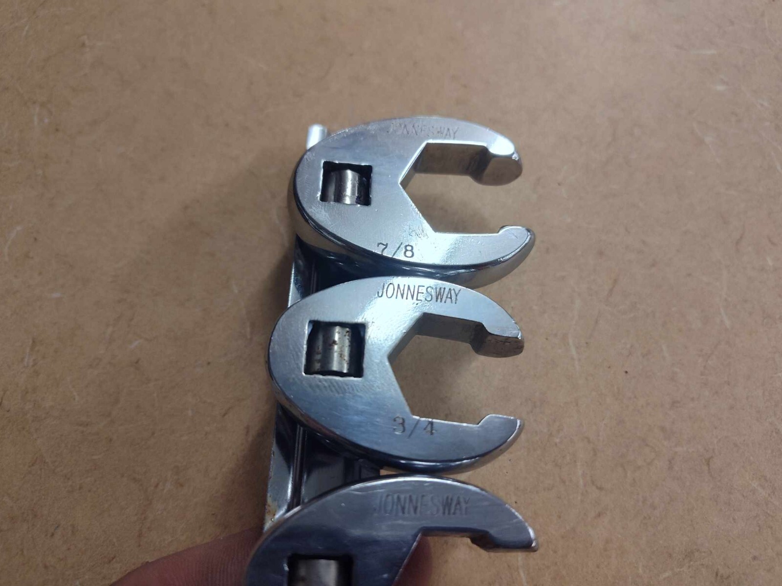 JONNESWAY 3/8″ DRIVE CROWFOOT WRENCH SET SAE 8pc set