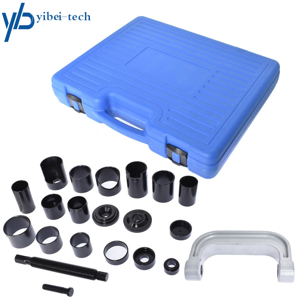 21Pcs Auto Repair Service Removal Ball Joint Press Tool Kit w/Master Adapter Set