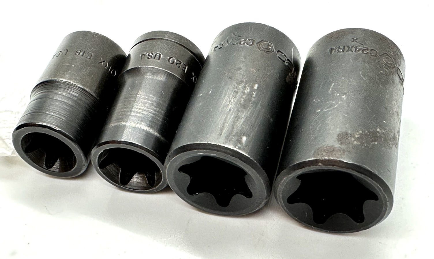 MATCO & Lisle Tools Inverted TORX 1/2″ DR IMPACT Socket Set Lot External Star