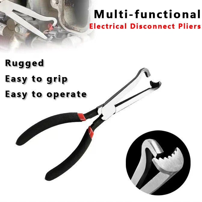For Lisle 37960+37980 Electrical Disconnect Pliers Rubber Non-slip Sleeve 2PCS