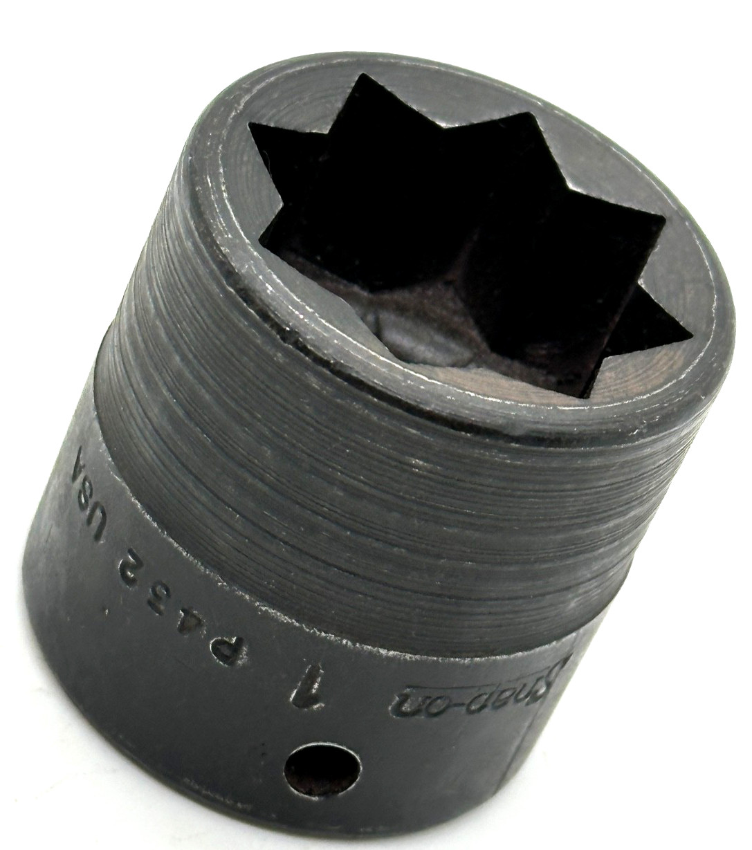 🇺🇸 Snap On Tools 1” SAE 8 Point Double SQUARE 1/2″ Drive IMPACT Power Socket