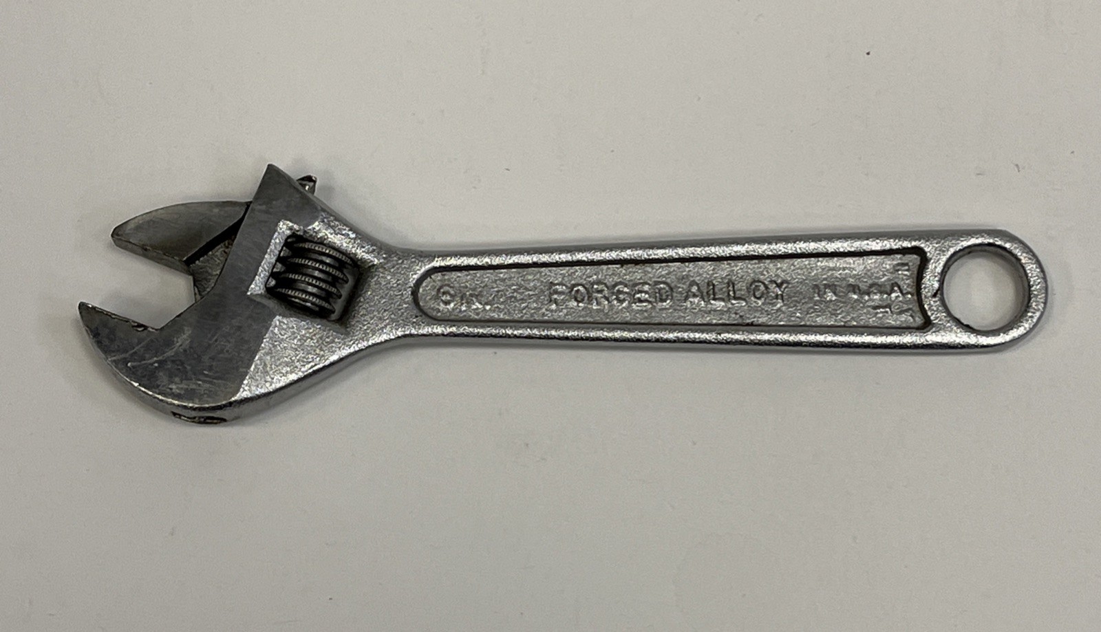 Vintage S-K Wayne Tools 6″ In Adjustable Wrench Crescent Style Made In USA