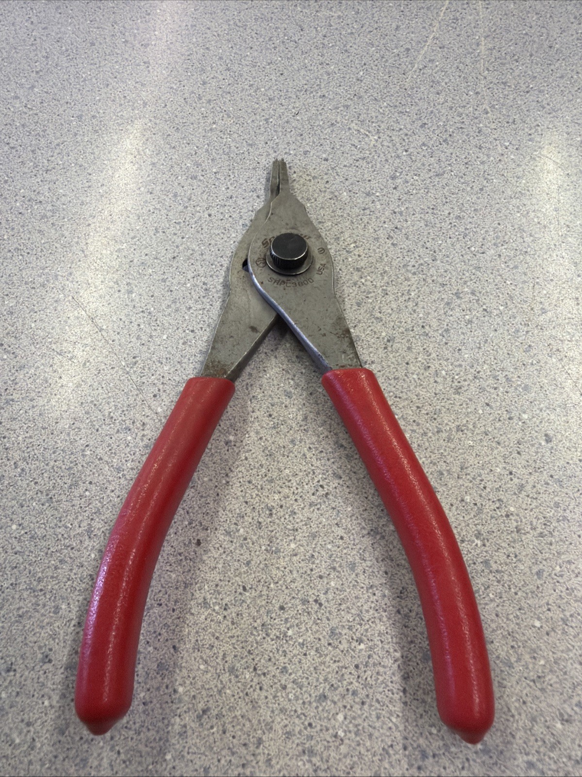 SNAP-ON SRPC380 INTERNAL/EXTERNAL SNAP RING PLIERS Red HANDLE FREE SHIPPING