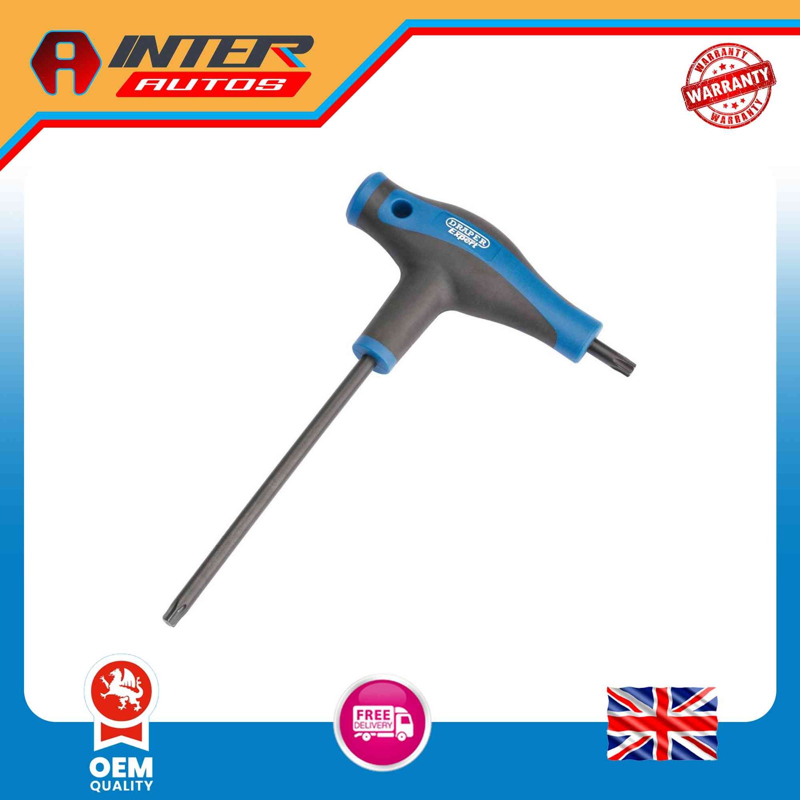 Draper Expert TX-STAR® T Handle Key, T40 33903