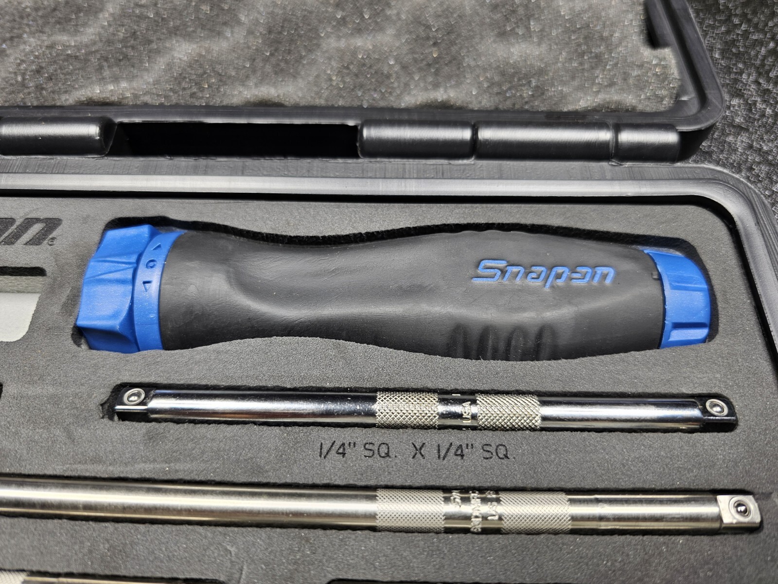 Snap-on Tools USA NEW POWER BLUE Ratcheting Screwdriver Master Set SGDMRC44FMB