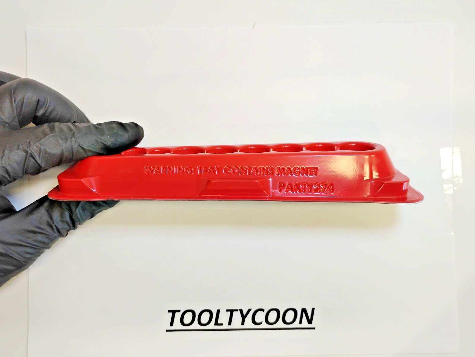 Snap-On Tools NEW MAGNETIC Tray RED For KIT # 209EFTXBY Tray Only PAKTY274