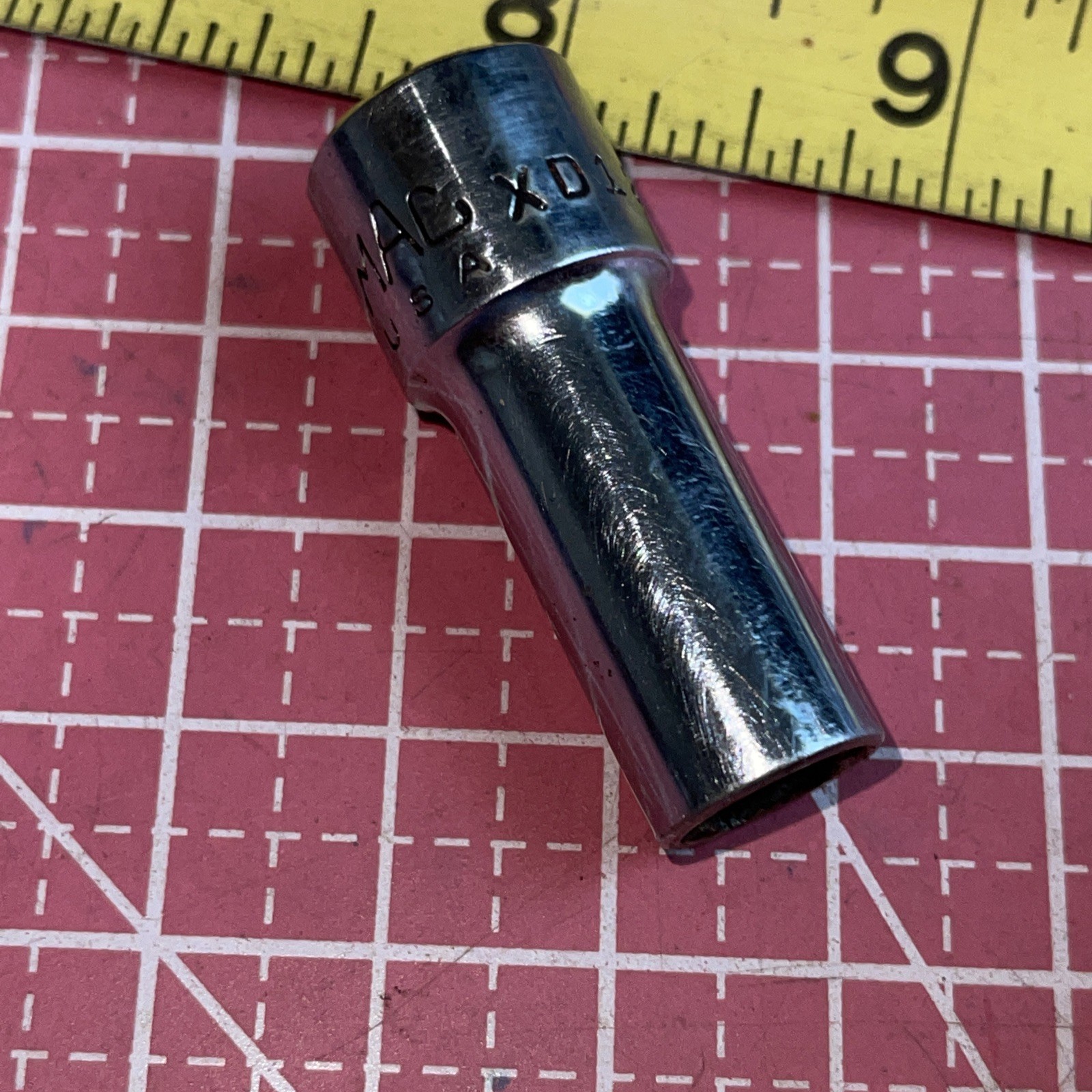 Mac USA XD126 3/8” In SAE 3/8 Drive Semi Deep 6 Point Socket