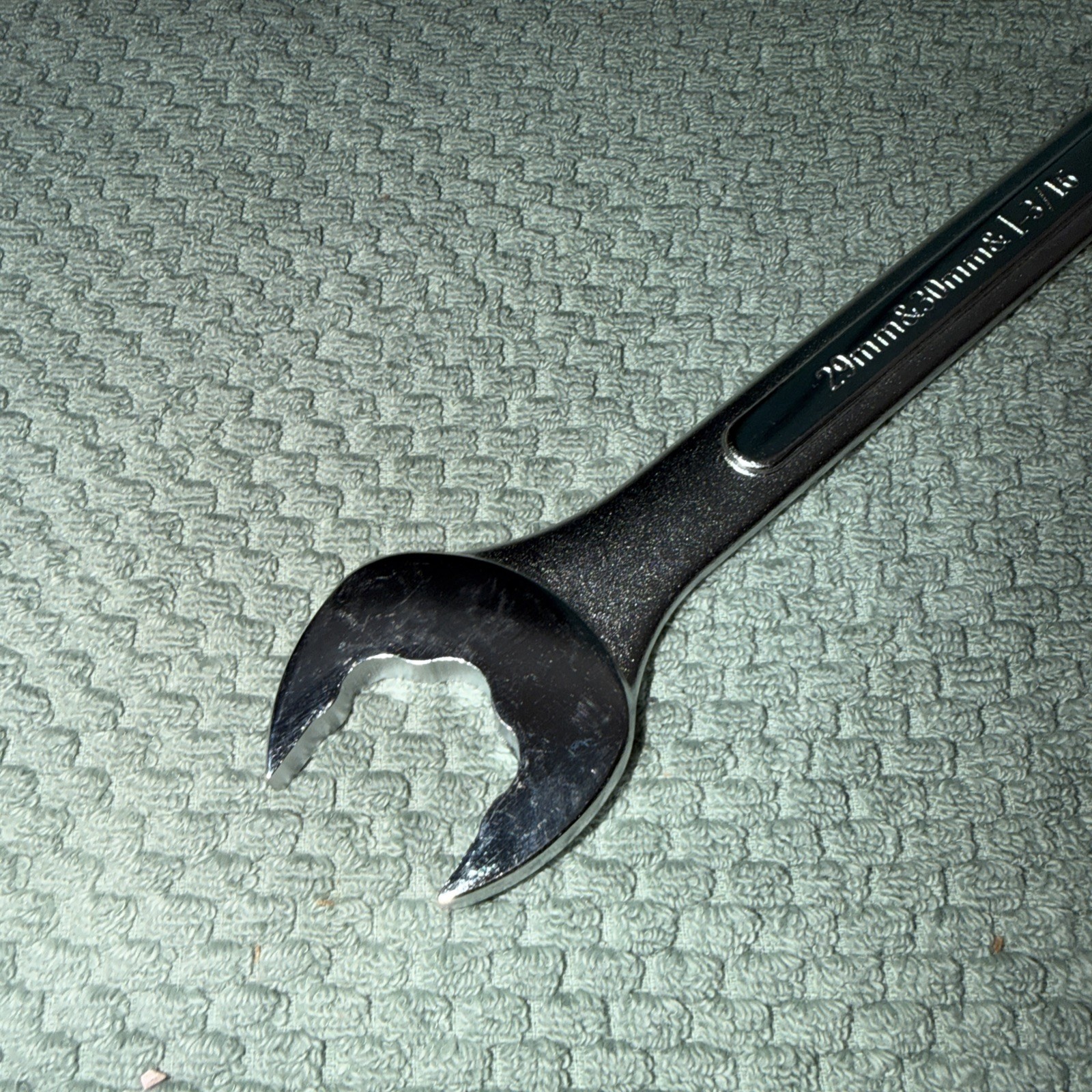 Metrinch 29mm & 30mm + 1-3/16 | Chrome Vanadium Combination Wrench