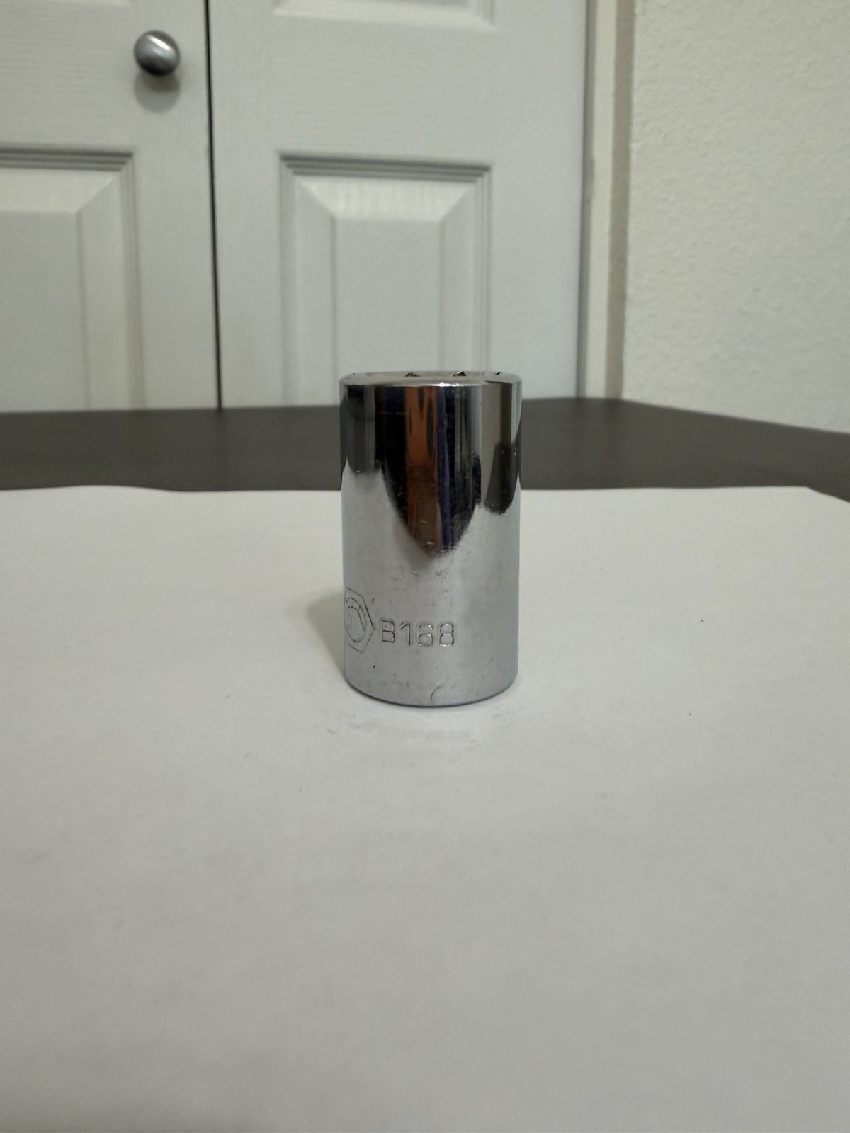 Matco 1/2″ Shallow Socket 3/8″ Drive 8 Point Double Square B168 USA