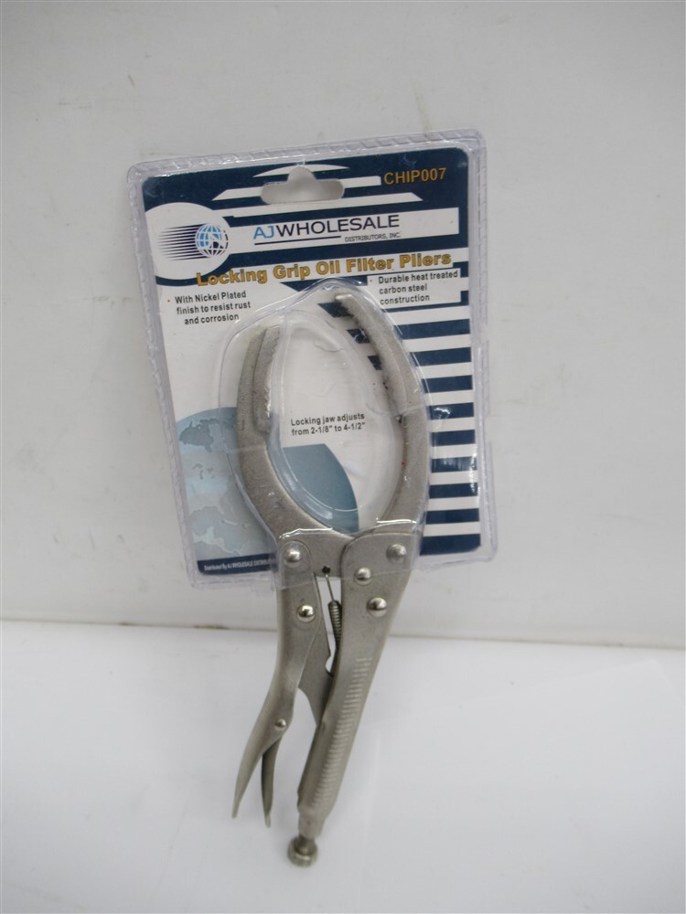 AJ Wholesale CHIP007 , Locking Grip Oil Filter Pliers
