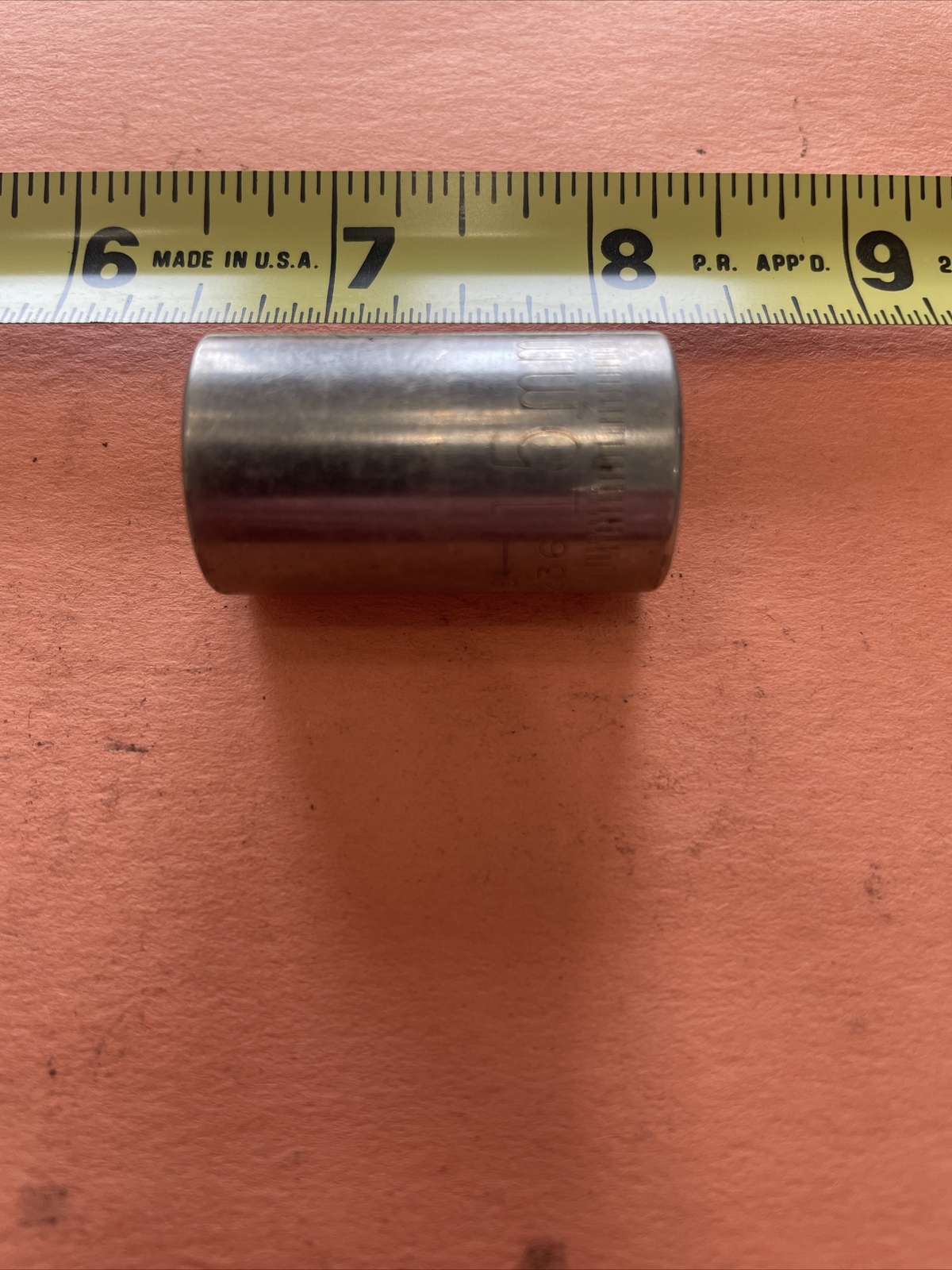 Craftsman -G 15mm 12 Point Shallow Chrome Socket 1/2″ Drive 44236 USA