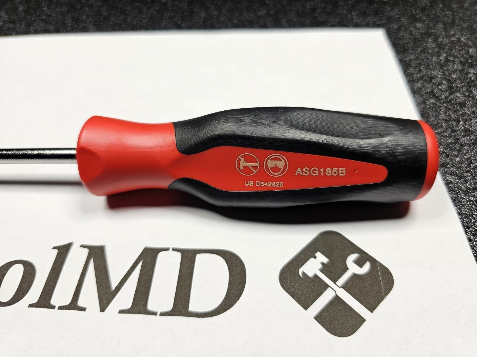 Snap-on Tools USA NEW RED Soft Grip Trim Pad Removal Tool ASG185BR