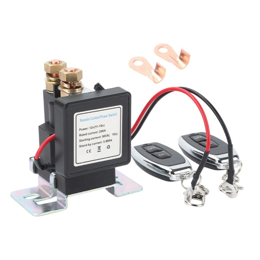 30m Remote Range Wireless Battery Relay Car Starter Relay Anti-Drain Protection