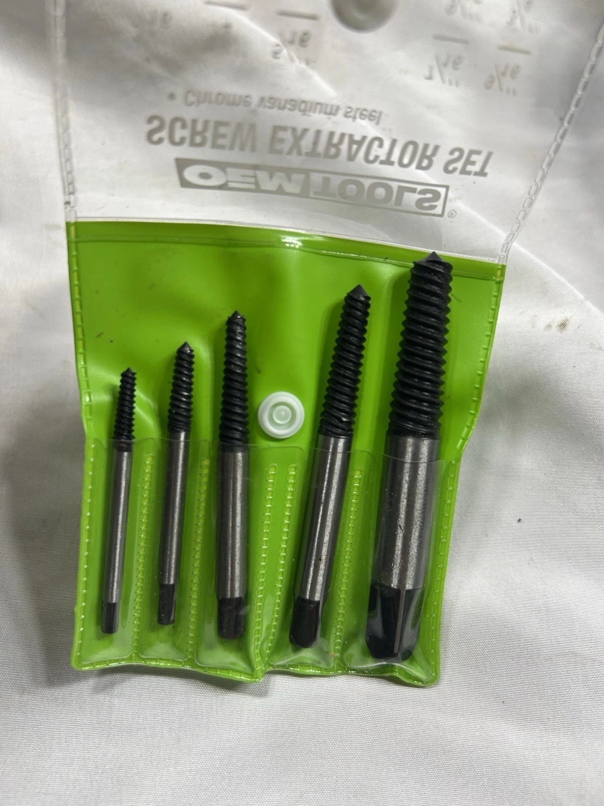 Oem Tools 5 Piece Screw Extractor Set Tools Mechanic