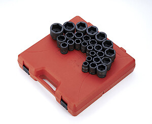 Sunex Tool 4692 26 Piece 3/4″ Drive Metric Impact Socket Set