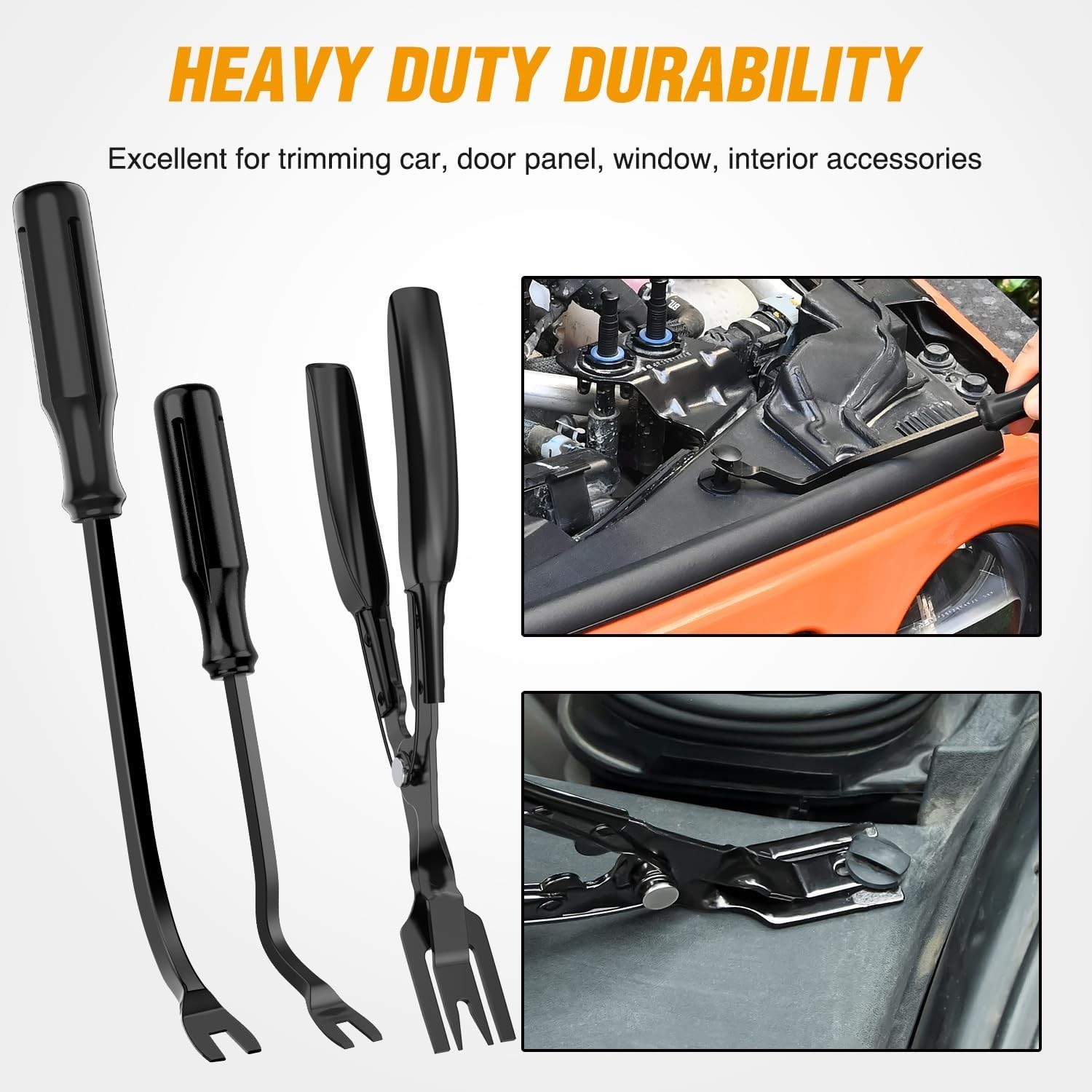 Comprehensive 330-Pcs Automotive Trim Removal Tool Set with Portable Carry Bag