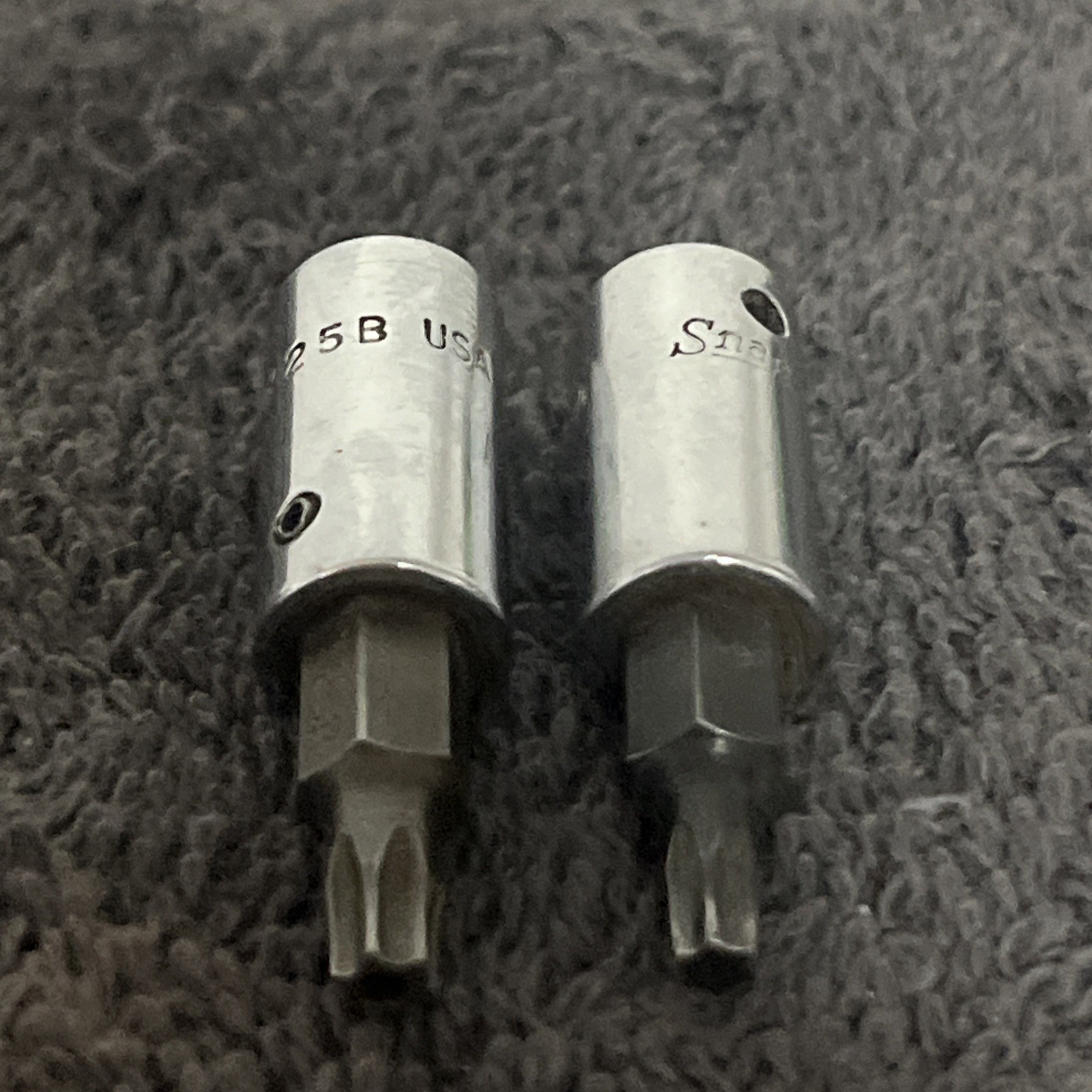 Snap On Tools Torx Bits TT 20B TT 25B FTX40A FTX45A FTX50B